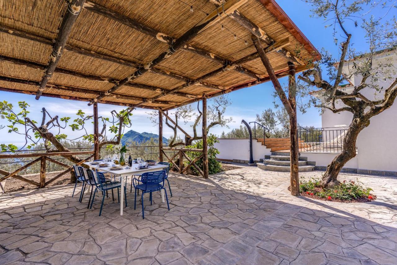 Villa Rusinella Minimalist Retreat With Sea Views Massa Lubrense Kültér fotó