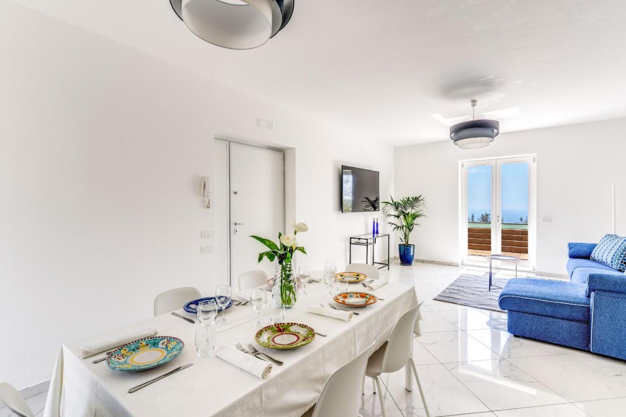 Villa Rusinella Minimalist Retreat With Sea Views Massa Lubrense Kültér fotó