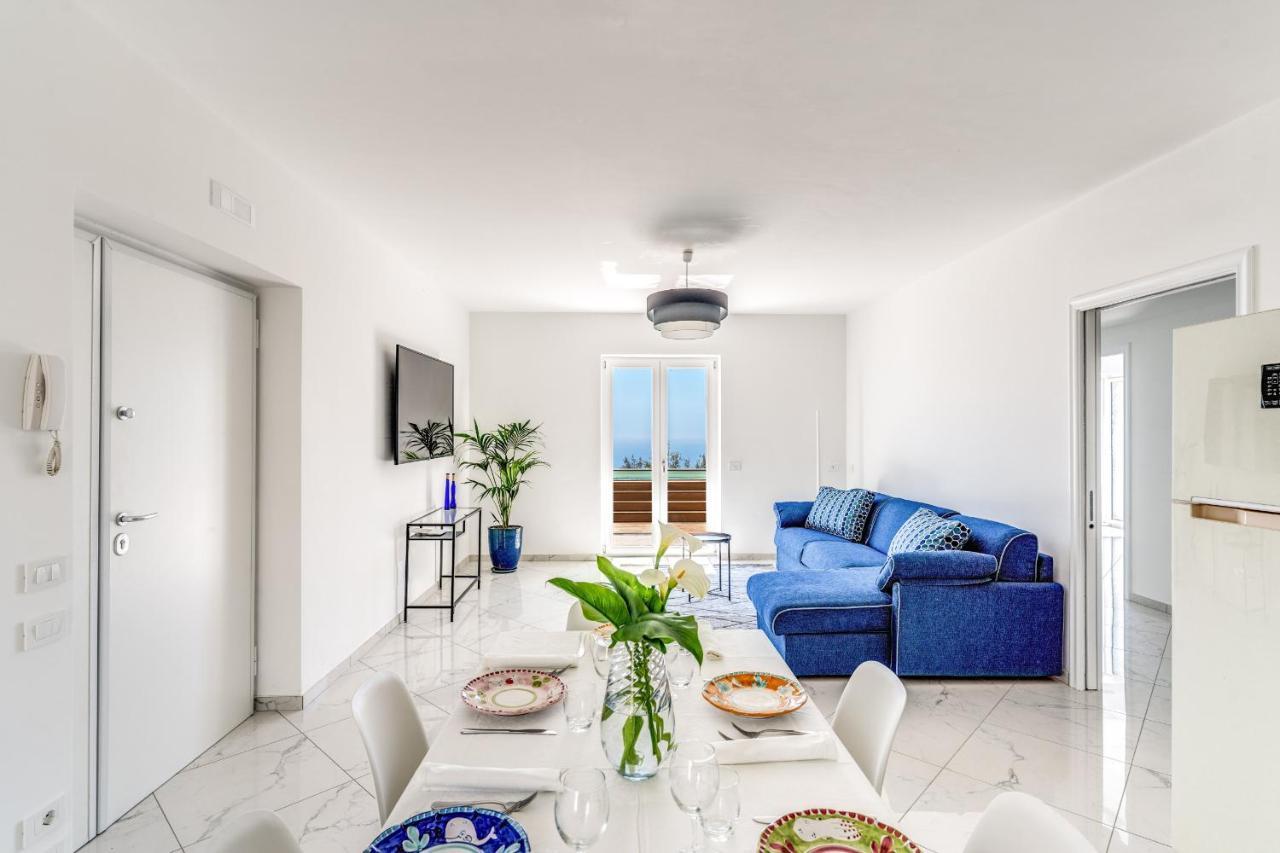 Villa Rusinella Minimalist Retreat With Sea Views Massa Lubrense Kültér fotó