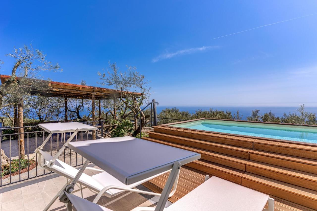 Villa Rusinella Minimalist Retreat With Sea Views Massa Lubrense Kültér fotó