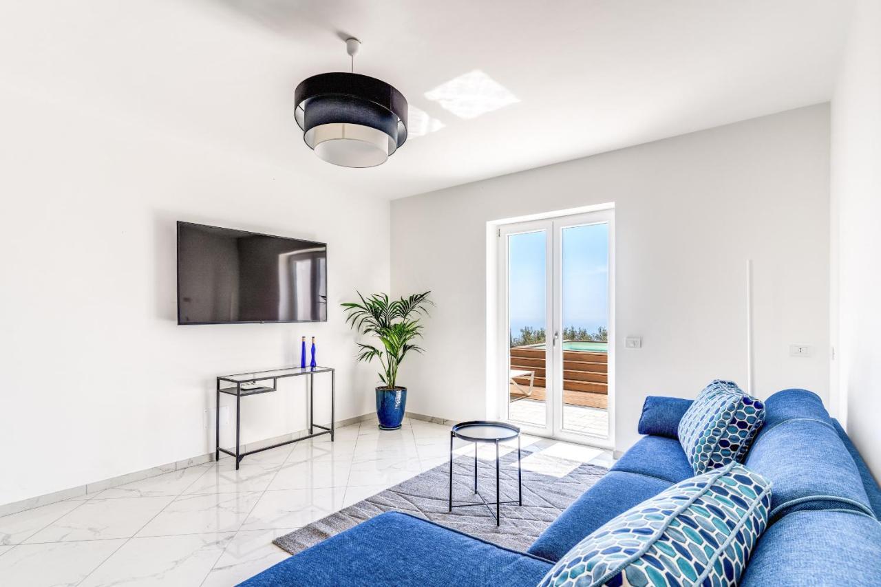 Villa Rusinella Minimalist Retreat With Sea Views Massa Lubrense Kültér fotó