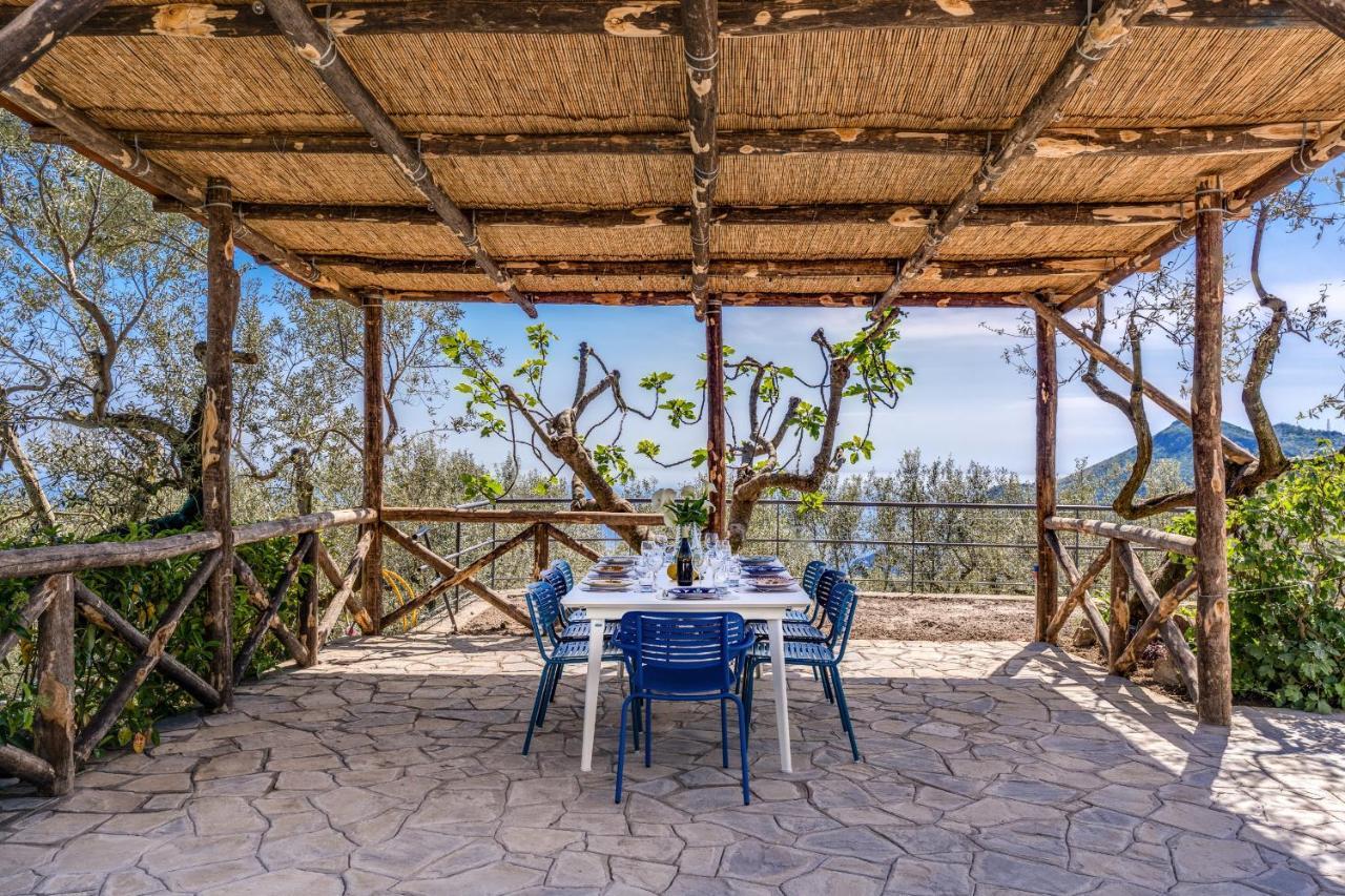 Villa Rusinella Minimalist Retreat With Sea Views Massa Lubrense Kültér fotó