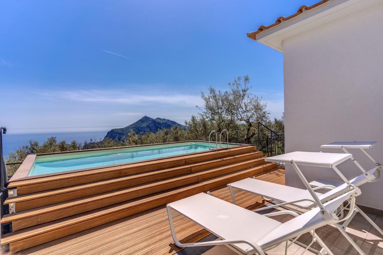 Villa Rusinella Minimalist Retreat With Sea Views Massa Lubrense Kültér fotó